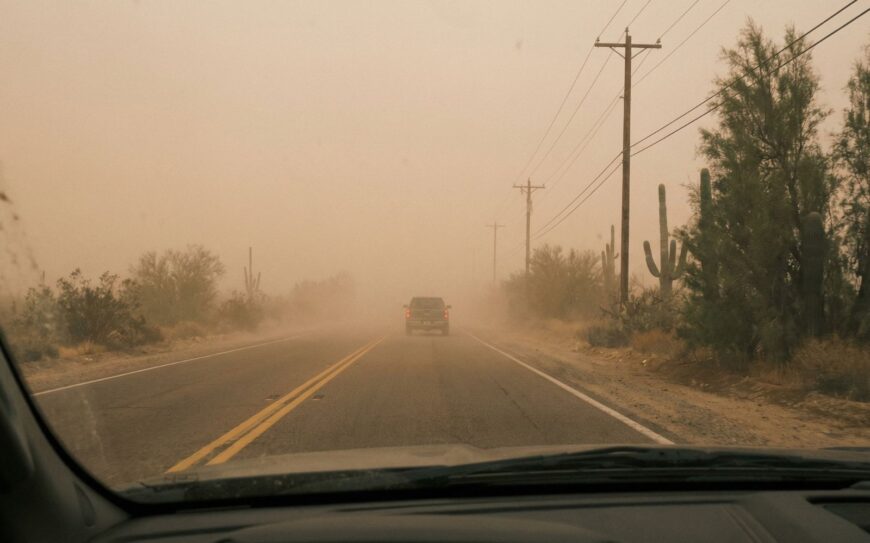 July!  Time to battle the dust from Arizona’s monsoons